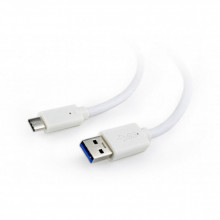 Дата кабель USB 3.0 AM to USB-C 0.5m Cablexpert (CCP-USB3-AMCM-W-0.5M) (321197) Дата кабель USB 3.0 AM to USB-C 0.5m Cablexpert (CCP-USB3-AMCM-W-0.5M) (321197)