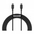 Дата кабель USB-C to USB-C 2.0m 100W black Baseus (CATYS-C01) (345197)