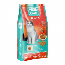 Сухой корм для кошек Wise Cat Duck 10 кг (4820111141593) (252397)