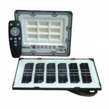 Фонарь уличный Greelite JX 007 100W Solar Flood Led с солнечной панелью и пультом (251497)