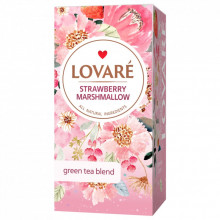 Чай Lovare Strawberry marshmallow 24х1.5 г (lv.79853) (202597)