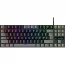Клавиатура GamePro MK100R Red Switch LED USB Black/Grey (MK100R) (208597)