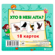 Развивающие карточки для детей Кто в небе летает J014y, 18 картинок Развивающие карточки для детей Кто в небе летает J014y, 18 картинок