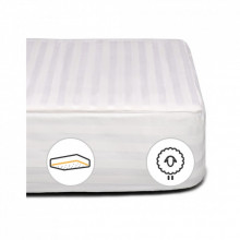 Наматрасник MirSon Royal Pearl Woollen 442 140x190 см (2200000387851) (339108)