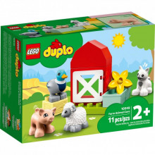 Конструктор LEGO Duplo Уход за животными на ферме (10949) (201208) Конструктор LEGO Duplo Уход за животными на ферме (10949) (201208)