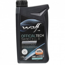Моторное масло Wolf OFFICIALTECH 5W30 C3 LL III 1л (1048179) (296208)