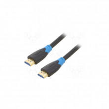 Кабель мультимедийный HDMI M to HDMI M 1.0m black Vention (AAGBF) (344208)