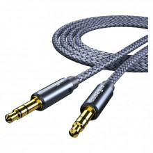 Кабель мультимедийный 3.5mm M to 3.5mm M 5.0m gray Essager (EYP35-DYD0G) (345208)