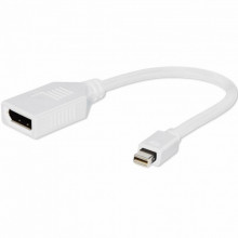 Переходник mini DisplayPort to DisplayPort Cablexpert (A-mDPM-DPF-001-W) (206308)