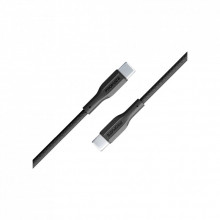 Дата кабель USB-C to USB-C 1.0m Promate (xcord-cc.black) (322308)