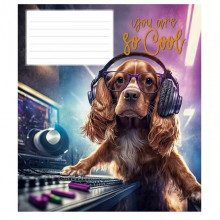 Тетрадь ученическая "You are so cool" 012-3241L-3 в линию, 12 листов