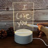 Лампа-планер LED 3D visualization lamp 3DLED планшет для рисования