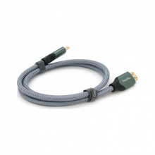 Кабель мультимедийный HDMI M to HDMI M 1.0m 8K silver VEGGIEG (YT-HDMI(M)/(M)V-H401/40356) (320408)