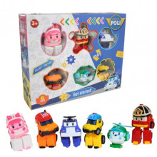 Набор трансформеров "ROBOCAR POLI" LB105