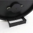Электронные часы настенные 26см от USB, DS-3813L / Цифровые часы на стену Черные (342708)
