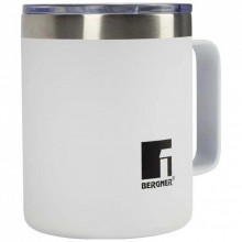 Термокружка Bergner Coffee & tea lovers 350 мл White (BG-37788-WH) (282808)