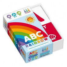 Настольная обучающая игра ABC rainbow 360050, 44 карточки