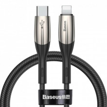 Дата кабель USB-C to Lightning 1.0m 18W black Baseus (CATLSP-01) (324018)