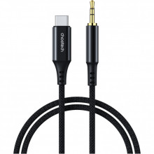 Переходник USB-C to jack 3.5mm stereo audio (CDLA) 2.0m Choetech (AUX008-BK) (243218) Переходник USB-C to jack 3.5mm stereo audio (CDLA) 2.0m Choetech (AUX008-BK) (243218)