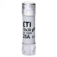 Предохранитель ETI CH 10x38 gPV 25A 1000V (30kA) (2625139) (341218) Предохранитель ETI CH 10x38 gPV 25A 1000V (30kA) (2625139) (341218)