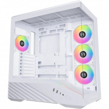 Корпус для ПК Lian Li V100R case with pre-installed four 120mm RGB PWM fan, White (G99.V100RW.01) (345418)