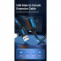 Дата кабель USB 2.0 AM/AF 1.5m black VENTION (CBIBG) (343518)