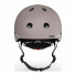 Шлем Scoot&Ride 45-51см, коричневый, с фонариком (SR-181206-BROWNLINES) (274618)