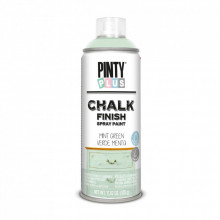 Краска-аэрозоль Pintyplus на водной основе Chalk-finish, Мятная, 400 мл (8429576231007) (271028)