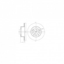 Тормозной диск METELLI 23-0134 (299028)