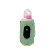 Портативный подогреватель для детских бутылочек MGZ-0222(Green) с индикатором температуры