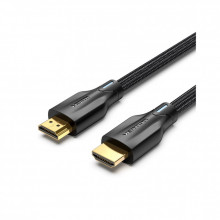 Кабель мультимедийный HDMI M to HDMI M 3.0m 8K cotton braided black Vention (AAUBI) (344328)