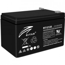 Батарея к ИБП Ritar AGM RT12120B, 12V-12Ah (RT12120B) (345428)