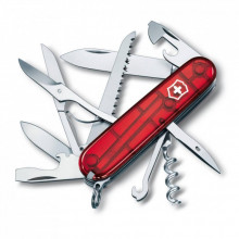 Нож Victorinox Huntsman Transparent Red (1.3713.T) (274628)
