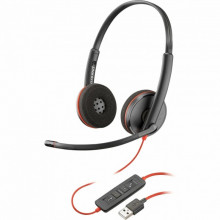 Наушники Poly BlackWire C3220 USB-A Bulk Stereo (77R32A6) (239728)