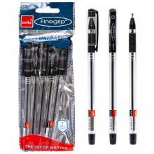 Масляная ручка FINEGRIP Cello 388В(Black) Bambi черная 5 шт