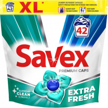 Капсулы для стирки Savex Premium Caps Extra Fresh 42 шт. (3800024046919) (320138)