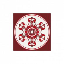 Картина по номерам ArtCraft Круглый орнамент 30х30 см (13043-AC) (270238)