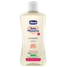Детское масло Chicco Baby Moments для ванны для чувствительной кожи 200 мл (10240.00) (271238)