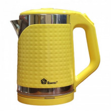 Дисковый электрический чайник Domotec MS-5027 2000W Желтый (194438)