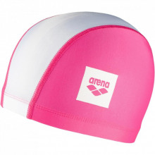 Шапка для плавания Arena Unix II JR 002384-105 рожевий, білий Діт OSFM (3468336220818) (286538)