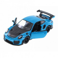 Автомодель легковая PORSCHE 911 GT2 RS 5'' KT5408W, 1:36  Синий