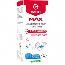 Фумигатор Vaco Max с пластинами от комаров (10 пластин) (5901821952569) (248638)