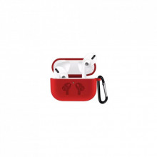 Чехол для наушников BeCover Silicon Protection для Apple AirPods Pro Red (704503) (263738)
