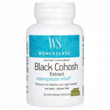 Травы Natural Factors Экстракт клопогона, облегчение менопаузы, WomenSense, Black Coho (NFS-04925) (308738)
