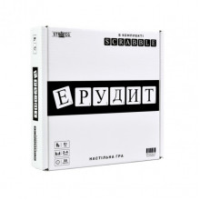 Настольная игра "Эрудит черно-белый" 30640 игровое поле, набор букв Настольная игра "Эрудит черно-белый" 30640 игровое поле, набор букв