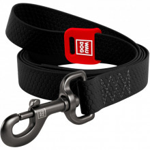 Поводок для собак WAUDOG Waterproof M Ш 20 мм Д 122 см черный (27271) (311348)