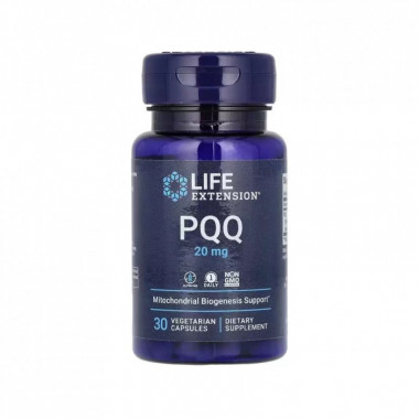 Витаминно-минеральный комплекс Life Extension Пирролохинолинхинон PQQ, 20 мг, PQQ, 30 вегетарианских капс (LEX-16473) (309548)