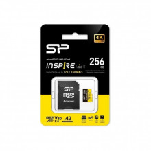Карта памяти Silicon Power 256GB microSDXC class 10 UHS-I U3 V30 A1 Inspire (SP256GBSTXLA2V1NSP) (340648) Карта памяти Silicon Power 256GB microSDXC class 10 UHS-I U3 V30 A1 Inspire (SP256GBSTXLA2V1NSP) (340648)