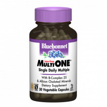 Мультивитамин Bluebonnet Nutrition Мультивитамины без железа, MultiONE, 30 гелевых капсул (BLB0145) (304748)