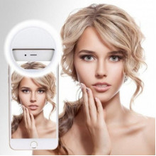 Вспышка-подсветка для телефона селфи-кольцо Selfie Ring Ligh Белый (206948)